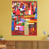 前回のMRI キャンバスプリント (インサイチュ (リビング))