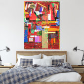 前回のMRI キャンバスプリント (インサイチュ (寝室))