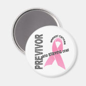前回1回乳がん マグネット (正面/裏面)