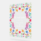 前夜のアクリル結婚製フィエスタ アクリルサイン (傾斜)