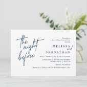 前夜のリハーサルモダンディナー 招待状 (スタンド正面)