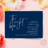 前夜のリハ結婚ーサルディナー 招待状