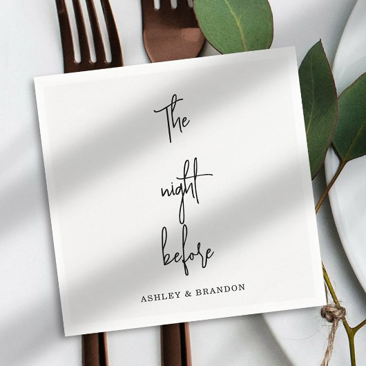 前夜の可愛いナプキン スタンダードカクテルナプキン