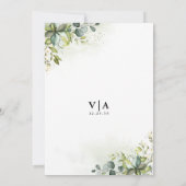 前夜の招待状 招待状 (裏面)