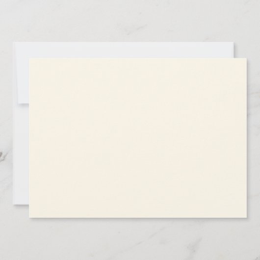 前夜の現代的な結婚式のリハーサルディナー 招待状 (裏面)