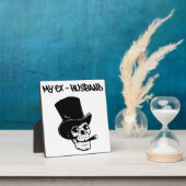 「前夫」の頭 フォトプラーク (インサイチュ)