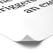 前庭眼反射VOR眼運動を安定化 ポスター (角)