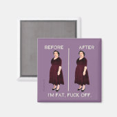 前後はまだ美しい マグネット (正面/裏面)