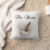 前後結婚の クッション (ブランケット)