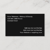 前後美しいと化粧 名刺 (裏面)