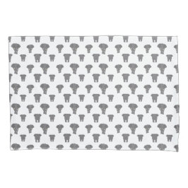 前後象の模様アフリカ動物 枕カバー