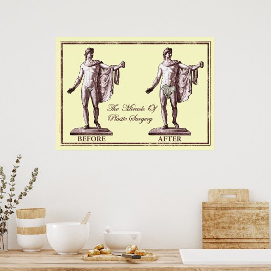 前後 ポスター (キッチン)