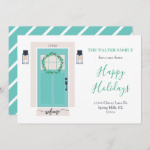 前扉移動報知ティール（緑がかった色）