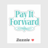 前払い感動的 シール (シート)