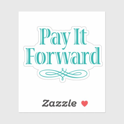 前払い感動的 シール (シート)