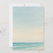 前撮りビーチウェディング・セーブ・ザ・デート セーブザデート (裏面)