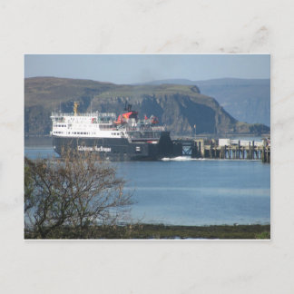 前方に完全な蒸気 ポストカード