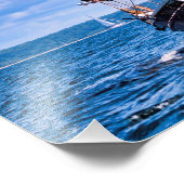 前方に帆走 フォトプリント            (角)