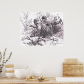 前方に移動 ポスター (キッチン)