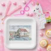 前方に鍛造 ペーパープレート (パーティー)