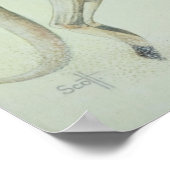 前方に飛び出す ポスター (角)