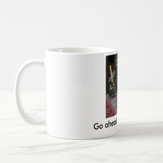 前方に…作ります私の日のコーヒー・マグを行って下さい コーヒーマグカップ (左)