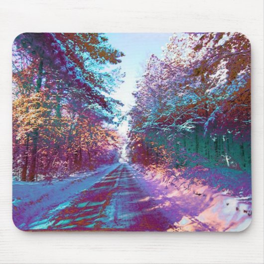 前方のより明るい日 マウスパッド (正面)