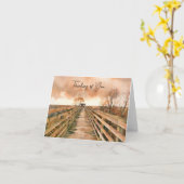 前方のパス – 考えあなたのカード カード (黄色い花)