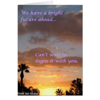 前方の明るい未来