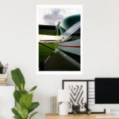 前方の機体 ポスター (ホームオフィス)