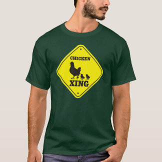 前方の鶏 Tシャツ