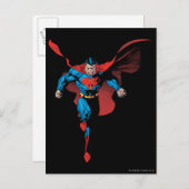 前方を見る – 漫画スタイル ポストカード (正面/裏面)