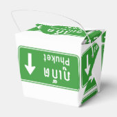 前方プーケット⚠タイ高速道路交通標識⚠ フェイバーボックス (裏面サイド)