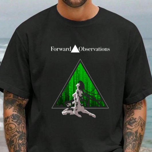 前方観測バイナリミューズユニセックスティー Tシャツ