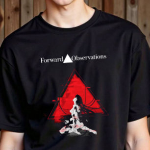 前方観測ユニセックスT型 Tシャツ