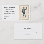 前方解剖学 予約カード (正面/裏面)