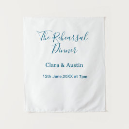 前日のリハーサルディナー シンプル ミニマル M タペストリー