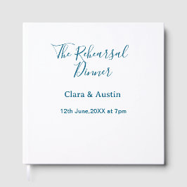 前日の食事会 シンプル ミニマル M ゲストブック