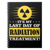 前日放射線セラピートリートメントがん ノートブック (正面)