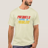 前日譚は問題Tシャツ Tシャツ (正面)