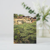 前景の木に焦点を合わせる。近くのジャングルビレッジ ポストカード (スタンド正面)