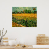 前景虹彩を持つアルルの表示 ポスター (キッチン)