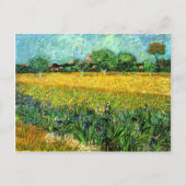 前景虹彩を持つアルルの表示 ポストカード (正面)