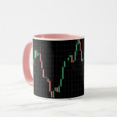 前燭台グラフ マグカップ (正面左)