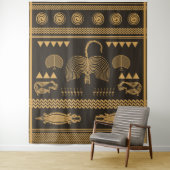 前王朝エジプトナイル織 タペストリー (インサイチュ)