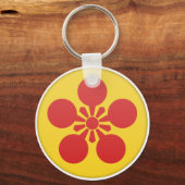 前田氏家門 キーホルダー (正面)