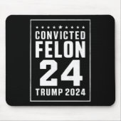 前科者 7月4日 トランプ 2024 マウスパッド (正面)