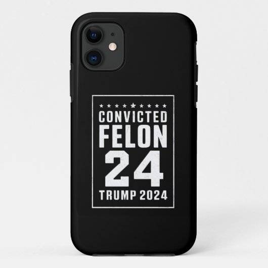 前科者 7月4日 トランプ 2024 Case-Mate iPhoneケース (裏面)
