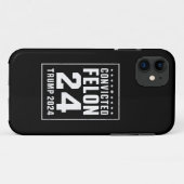 前科者 7月4日 トランプ 2024 Case-Mate iPhoneケース (裏面(横))