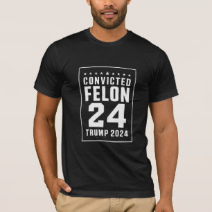 前科者 7月4日 トランプ 2024 Tシャツ